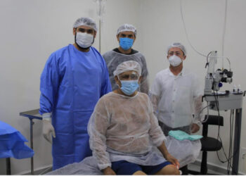 Pacientes elogiam cirurgias oftalmológicas em Parintins