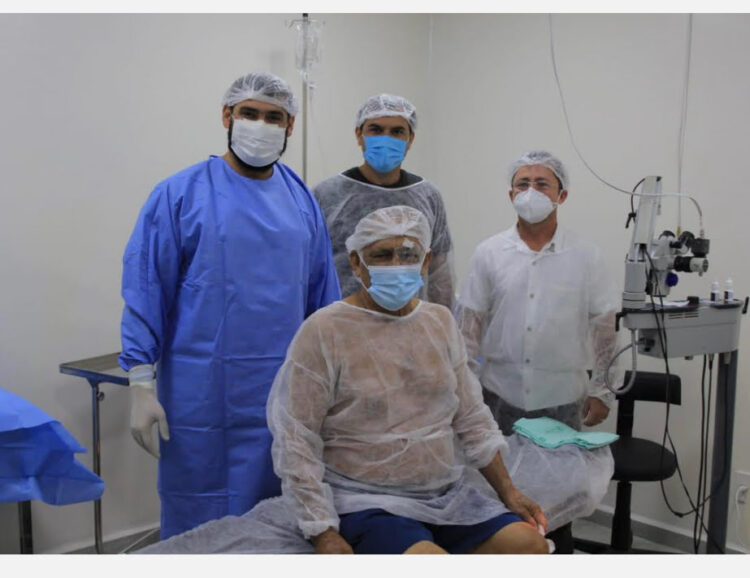 Pacientes elogiam cirurgias oftalmológicas em Parintins