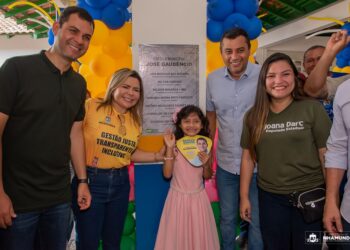 Marina Pandolfo e Wilson Lima realizam entregas e anunciam investimentos para Nhamundá