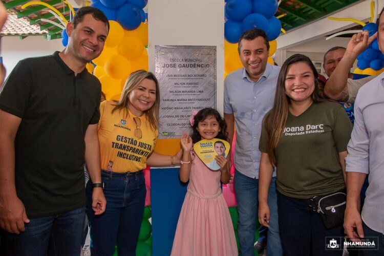 Marina Pandolfo e Wilson Lima realizam entregas e anunciam investimentos para Nhamundá