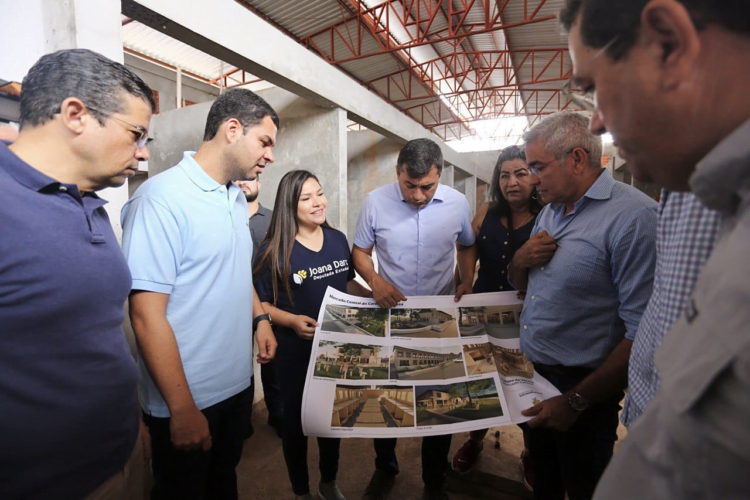 Estado atende indicativo de Saullo Vianna e retoma obras na Feira da Gutierrez, no Careiro da Várzea
