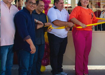 Prefeita Patrícia Lopes entrega 5 escolas reformadas em Presidente Figueiredo