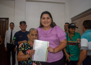 Patrícia Lopes dá o pontapé inicial na regularização fundiária do município de Presidente Figueiredo