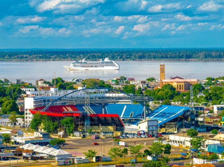 Parintins recebe primeiro navio da temporada de cruzeiros