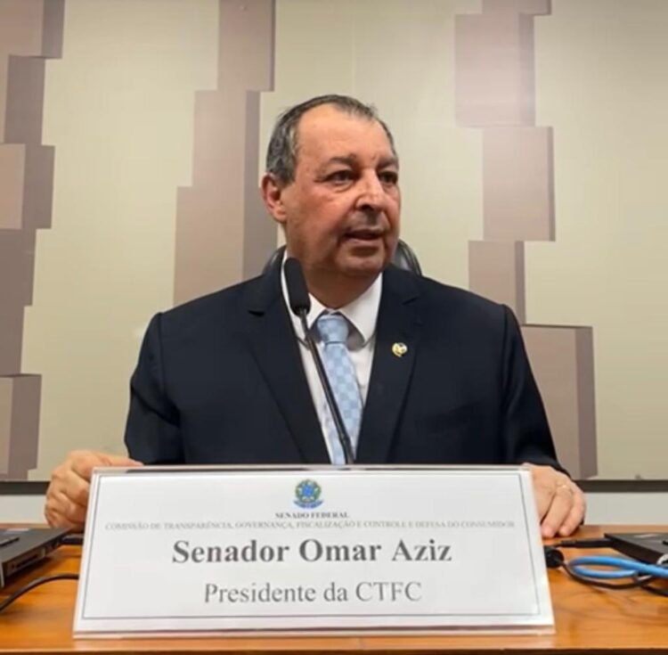 Omar Aziz é aclamado presidente de comissão do Senado que fiscaliza o Poder Executivo e direitos do consumidor