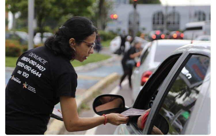 Prefeitura realiza campanha de sensibilização contra o trabalho infantil nas ruas de Manaus