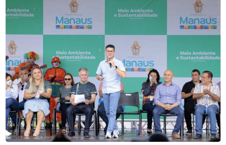 Prefeito lança plano municipal de arborização ‘Manaus Verde’ biênio 2023/2024
