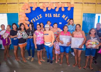 Prefeita Marina Pandolfo realiza “show de prêmios” do Dia das Mães em Nhamundá