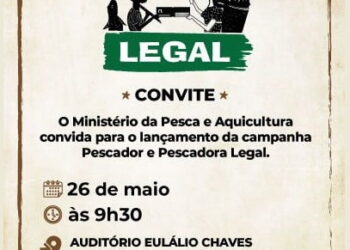 Campanha “Pescador Legal” do Governo Federal será lançada no Amazonas nesta sexta-feira (26)