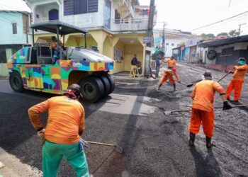 Governo do Amazonas e Prefeitura iniciam obras com recursos do Asfalta Manaus 3