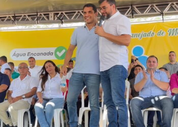 Wilson Lima inaugura unidade móvel do PAC em Maués, a segunda do Baixo Amazonas