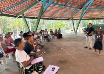 Artistas e fazedores de cultura das comunidades da RDS do Tupé recebem treinamento para serem beneficiados pela Lei Paulo Gustavo