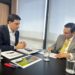 Sidney Leite discute melhorias nos portos e aeroportos do Amazonas com ministro Silvio Costa Filho