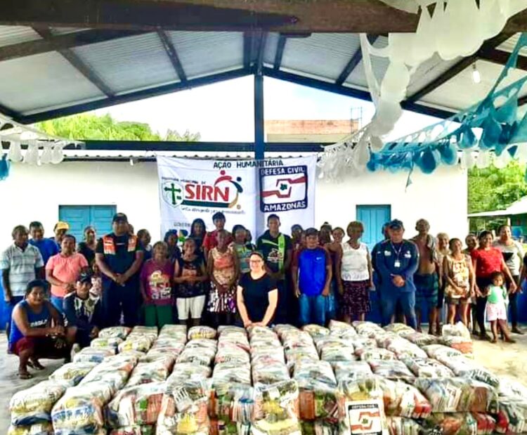 Prefeitura de Santa Isabel do Rio Negro entrega cesta básicas e incrementa pirarucu na merenda escolar das escolas municipais