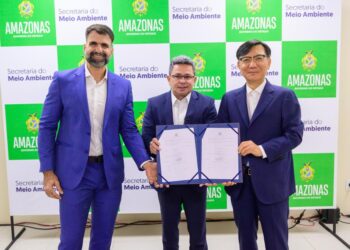 Amazonas firma parceria com Embaixada da Coreia do Sul e anuncia rede de proteção ambiental com novas tecnologias