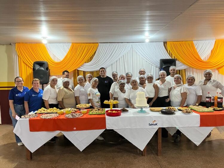 Cursos de gastronomia impulsionam empreendedorismo na zona rural de Presidente Figueiredo