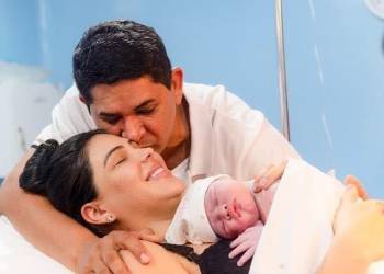 Nasce Maya, filha de Mayra Dias e Bi Garcia