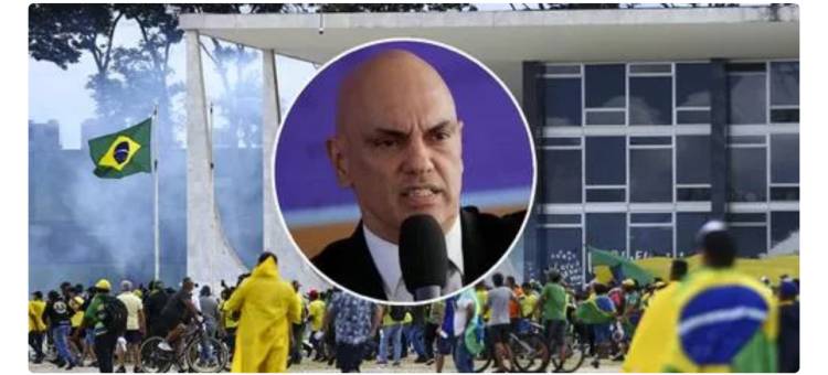 Moraes garante que todos envolvidos no 8/1 serão responsabilizados