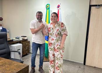 Wilson Lima reitera apoio à gestão Patrícia Lopes, durante encontro para tratar sobre projetos para 2024