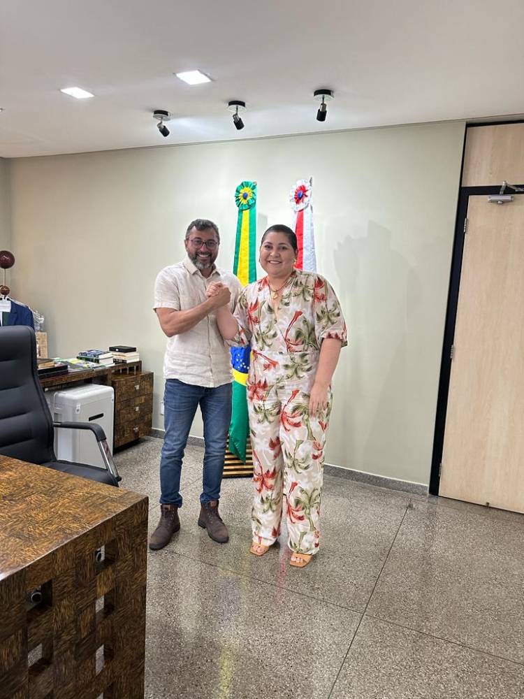 Wilson Lima reitera apoio à gestão Patrícia Lopes, durante encontro para tratar sobre projetos para 2024