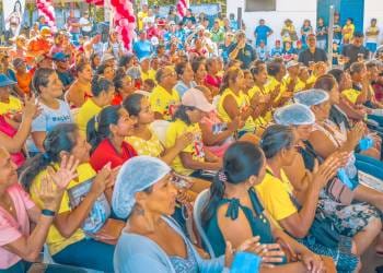 Ação social e de saúde da deputada Mayra Dias atende comunidades da Gleba de Vila Amazônia