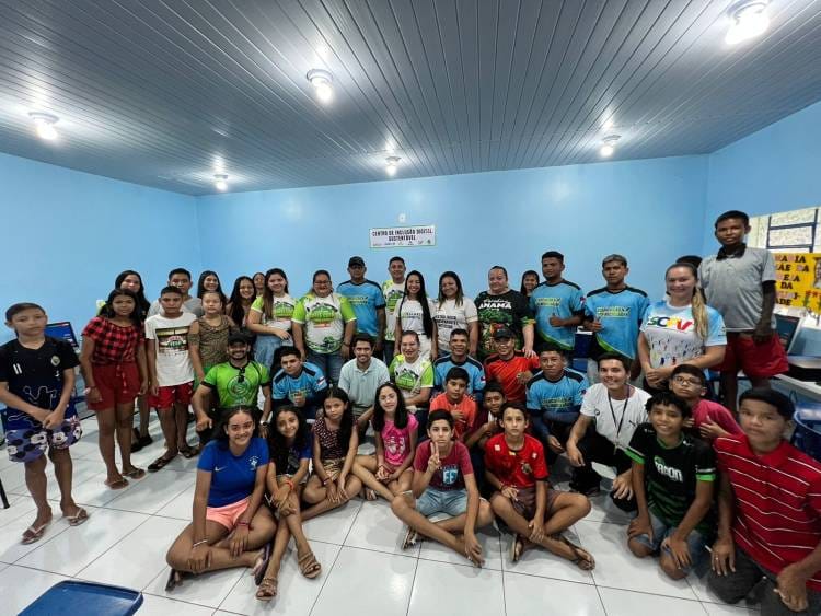 Prefeitura de Nhamundá e Instituto Descarte Correto entregam Centros de Inclusão Digital e Sustentabilidade para à população