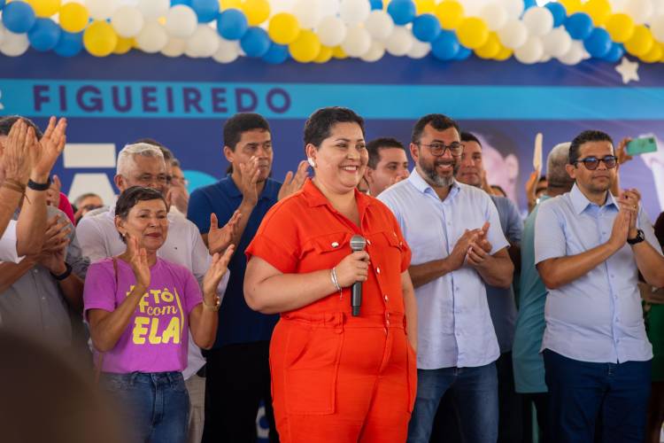 Wilson Lima lança pré-candidatura de Patrícia Lopes à reeleição em Presidente Figueiredo