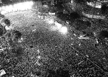 Diretas Já: Comício do Vale do Anhangabaú completa quatro décadas e relembra luta pela democracia