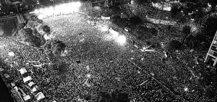 Diretas Já: Comício do Vale do Anhangabaú completa quatro décadas e relembra luta pela democracia