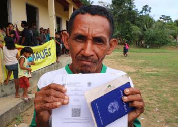 Mutirão da DPE-AM resgata cidadania de indígena com documento cancelado