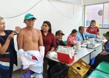 Prefeitura de Parintins promove ação de saúde no porto em preparação ao Festival