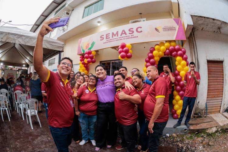 Nova sede deixa Semasc mais próxima do Cras, porta de entrada de famílias figueiredenses em situação de vulnerabilidade social