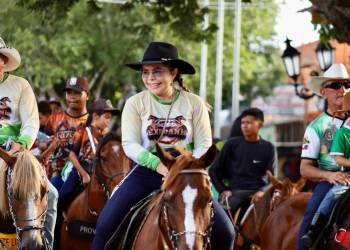 Cavalgada inicia programação da V Exposição Agropecuária de Nhamundá