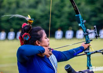 Atleta indígena amazonense participa da Copa do Mundo de Tiro com Arco na Coreia do Sul