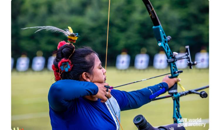 Atleta indígena amazonense participa da Copa do Mundo de Tiro com Arco na Coreia do Sul