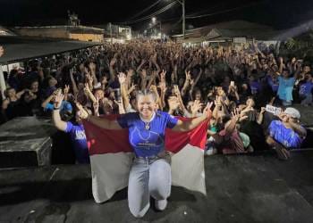 Nhamundaenses saem as ruas para manifestar apoio a pré-candidatura de Marina Pandolfo