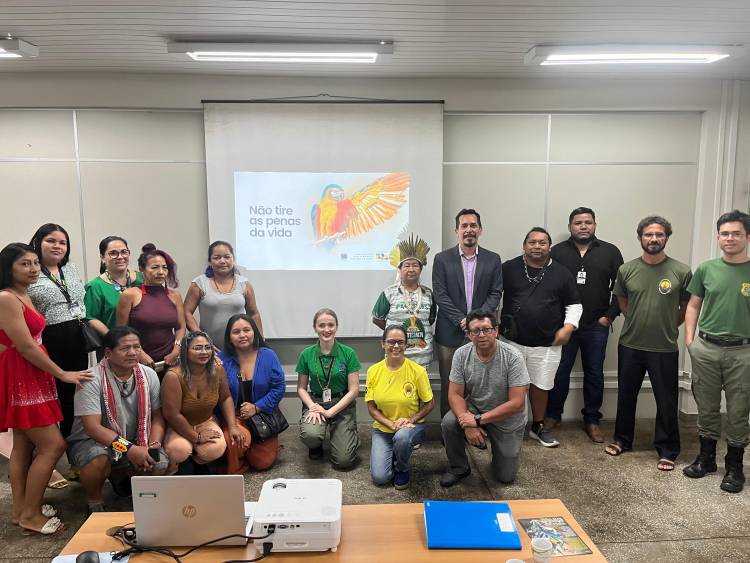 Ibama, Amazonastur e Artesãos Indígenas unem forças contra o uso ilegal da fauna silvestre