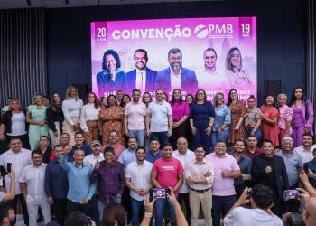Em convenção, PMB oficializa apoio ao pré-candidato Roberto Cidade à Prefeitura de Manaus