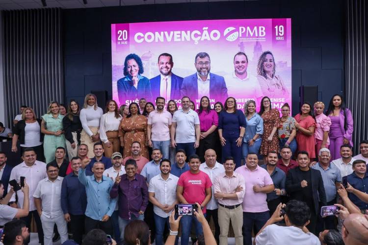 Em convenção, PMB oficializa apoio ao pré-candidato Roberto Cidade à Prefeitura de Manaus