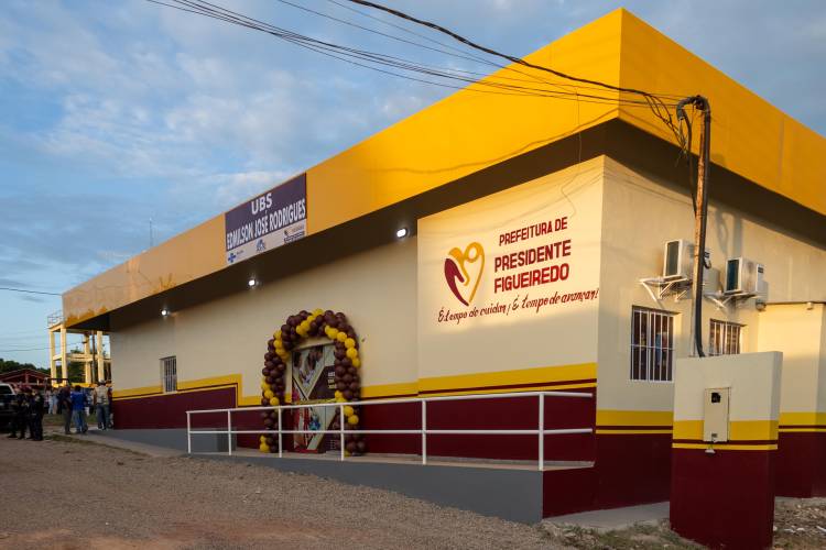 Patrícia Lopes entrega a 17ª UBS totalmente revitalizada e ampliada à população da comunidade Nova Jerusalém em Presidente Figueiredo