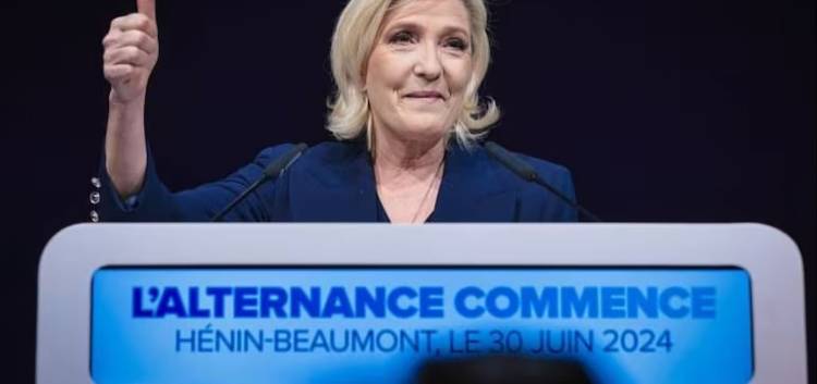 Manifestantes protestam na França após vitória da extrema direita no 1º turno das eleições legislativas