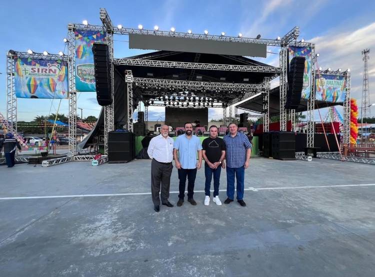 Prefeitura de Santa Isabel do Rio Negro inaugura quadrilhódromo Delphina Aziz com presença de parlamentares e sucesso de público