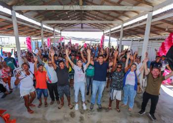 Ação da Deputada Mayra Dias atende comunidades atingidas pela estiagem em Parintins