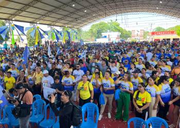 União Brasil, PSD e MDB realiza neste momento convenção gigante em Japurá para homologar Professor Vanilso como candidato à prefeito