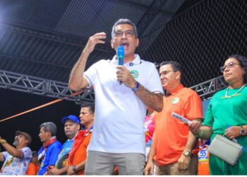 Lúcio Flávio e Paulo Sérgio mobilizam multidão em Manicoré com a “Patrulha do Bem”