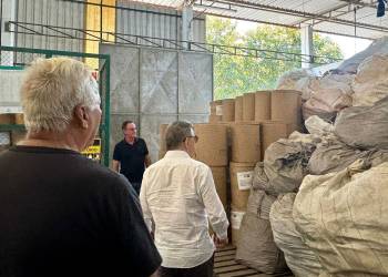Suframa conhece trabalho de associação amazonense que faz coleta de embalagens de agrotóxicos