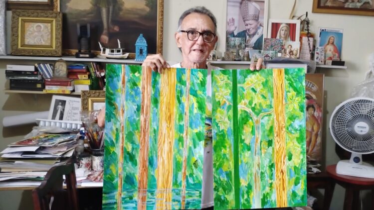 “Amazônia em todas as cores” encerra primeira etapa de projeto que retrata vida e obra de artistas visuais amazonenses