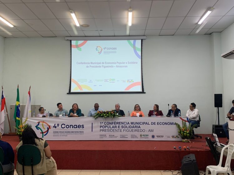 Presidente Figueiredo realiza 1ª Conferência Municipal de Economia Popular e Solidária