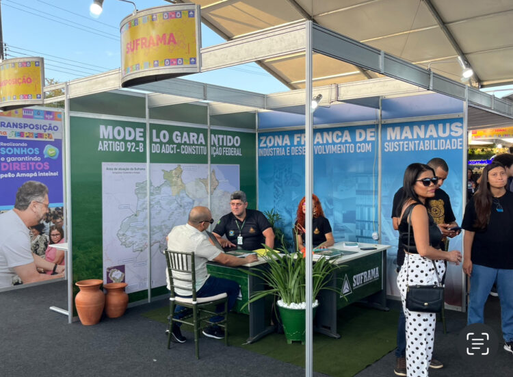 Suframa divulga os incentivos da ZFM na 53ª Expofeira Amapá