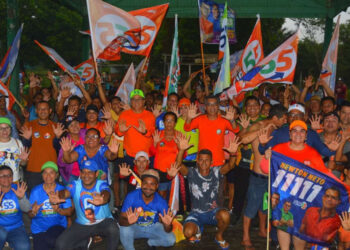 Lúcio Flávio intensifica campanha eleitoral com visitas às comunidades e prepara buzinaço em Manicoré neste domingo